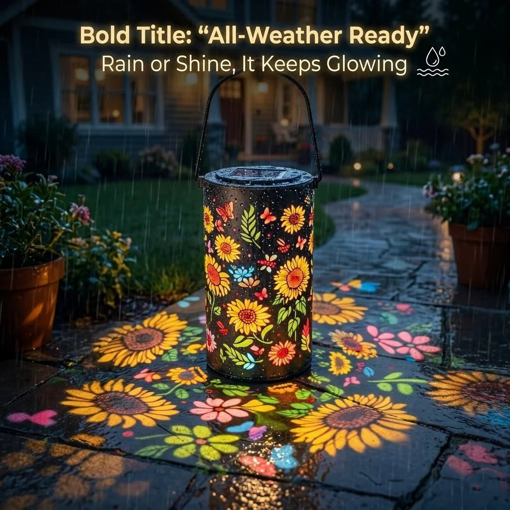 SunFlora™ Solarlanterne