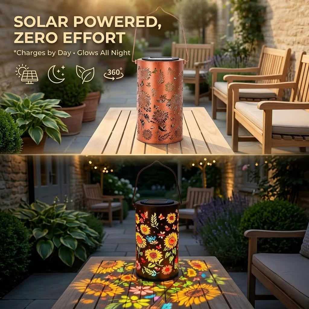 SunFlora™ Solarlanterne